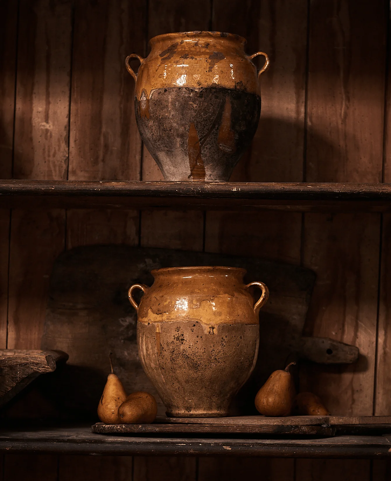 Confit Jar - Yellow Ochre Glaze Assorted - Image 3