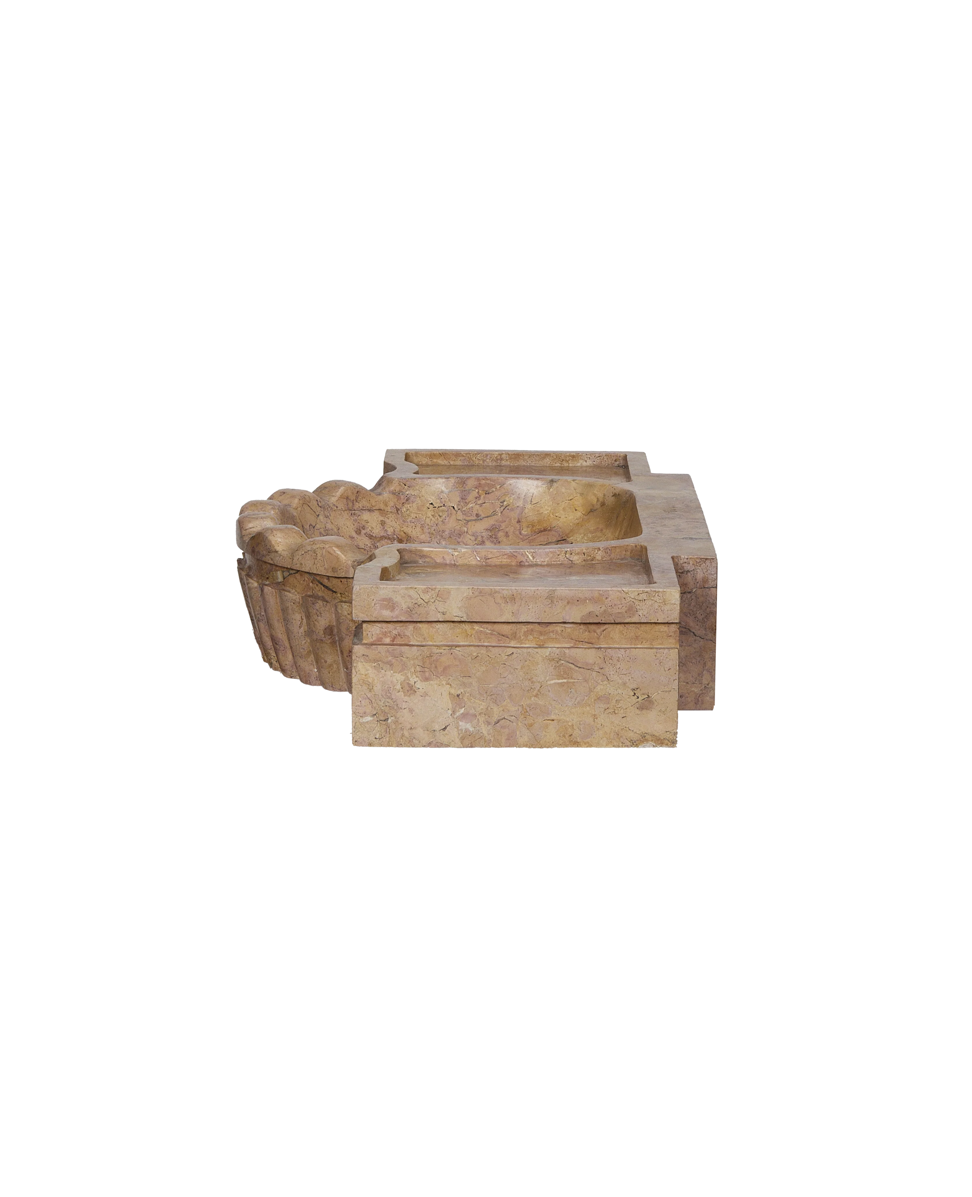 Console Marble Sink - Umber - Image 6