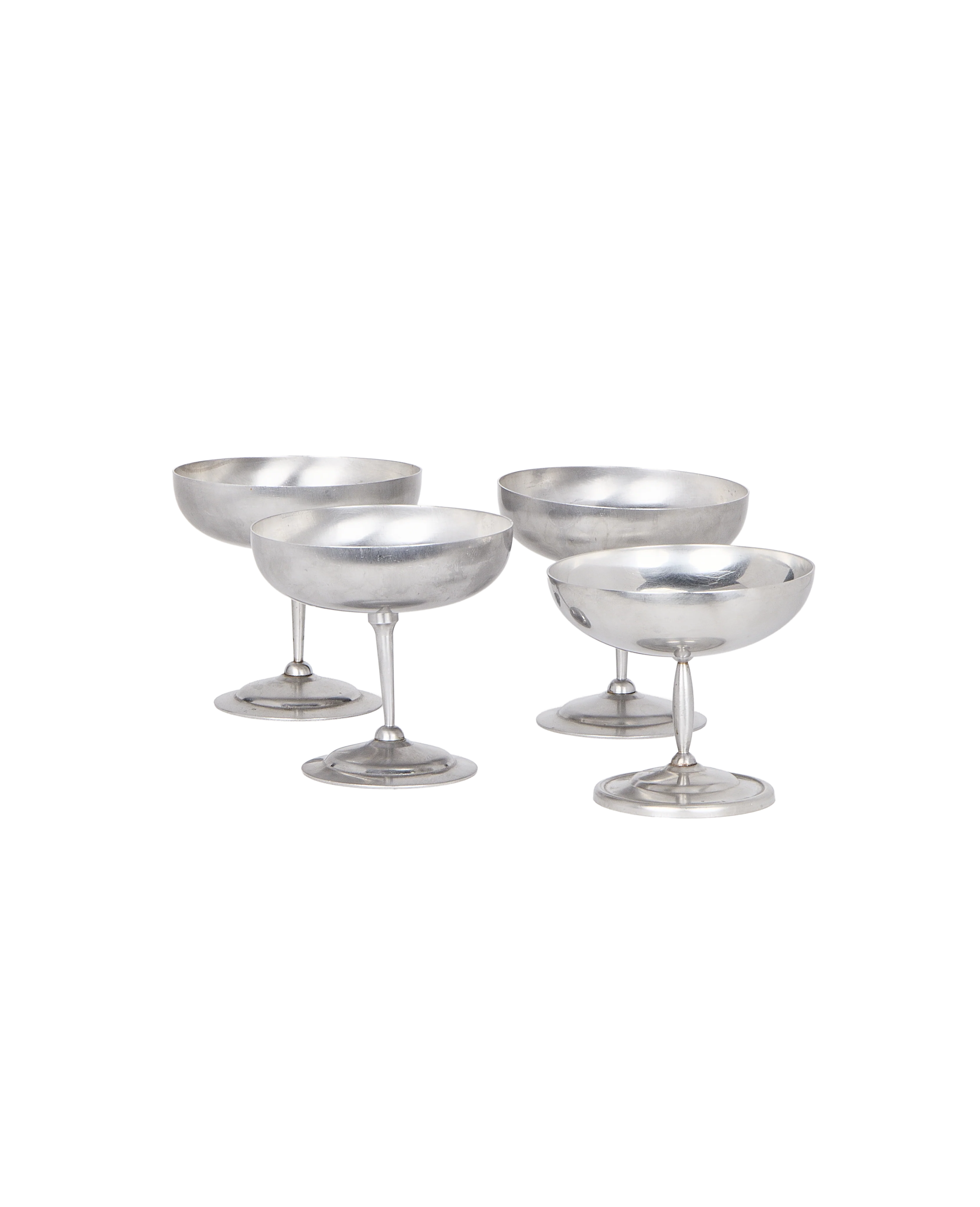Matte Metal Cups - Set of 4
