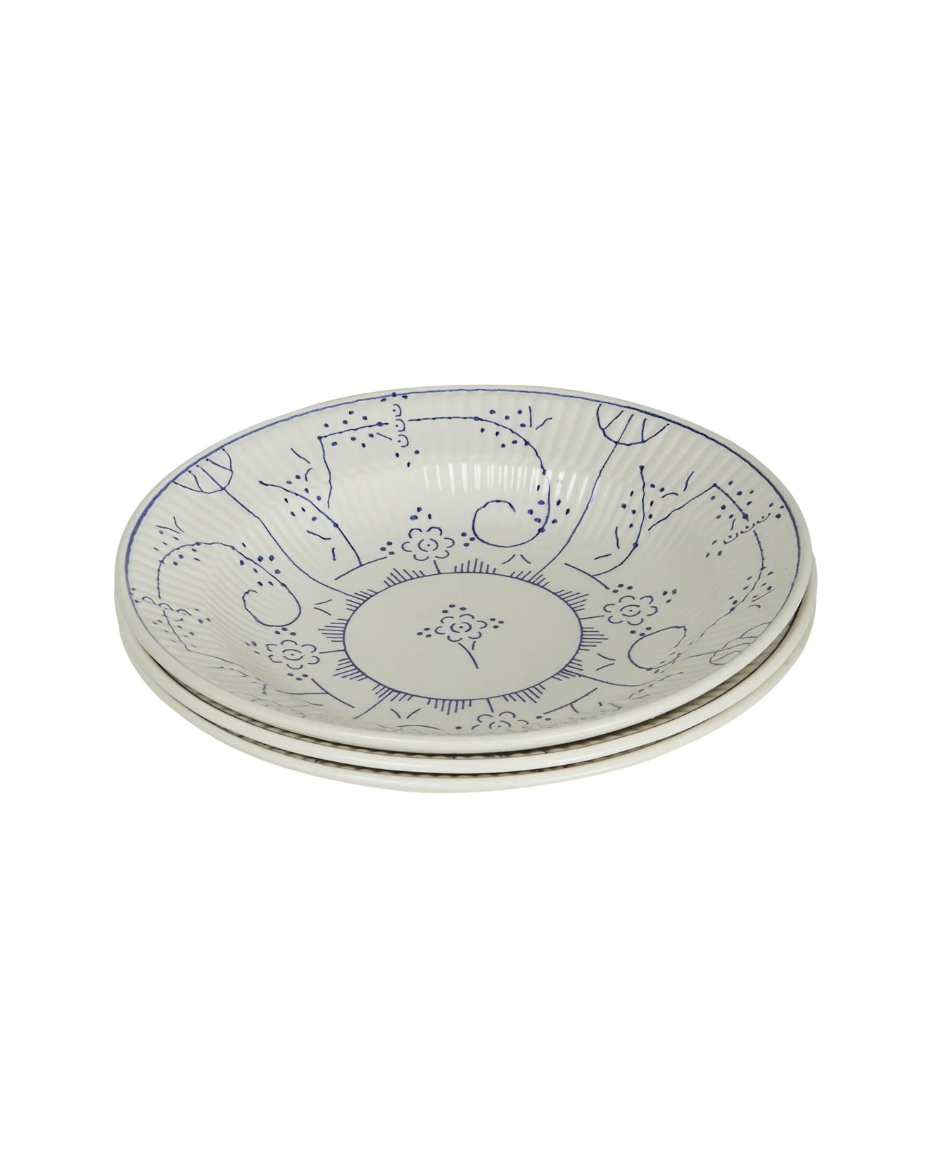 Royal Boch Dinner Bowl - Blue Floral - Image 2