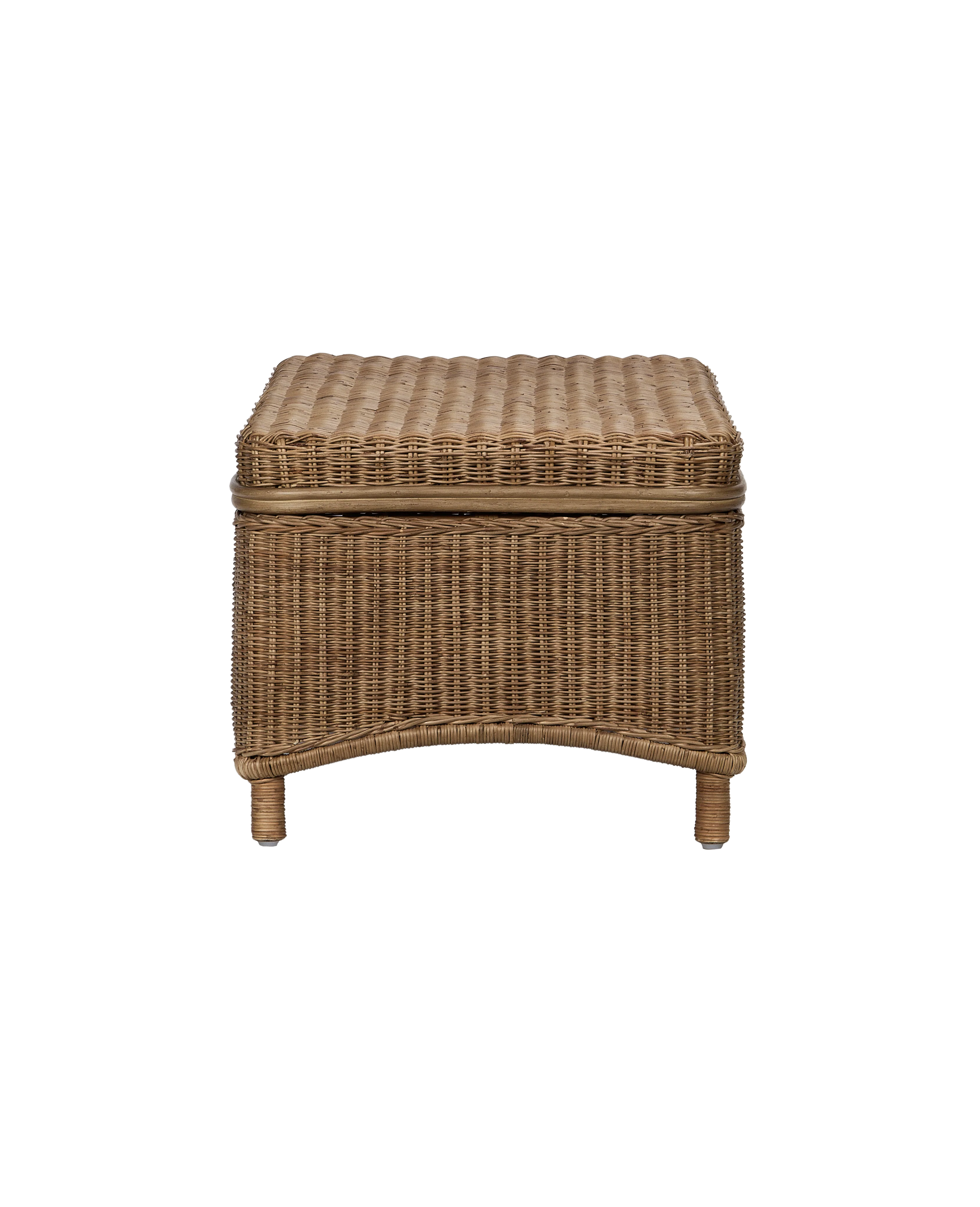 True West Rattan Coffee Table - Image 7