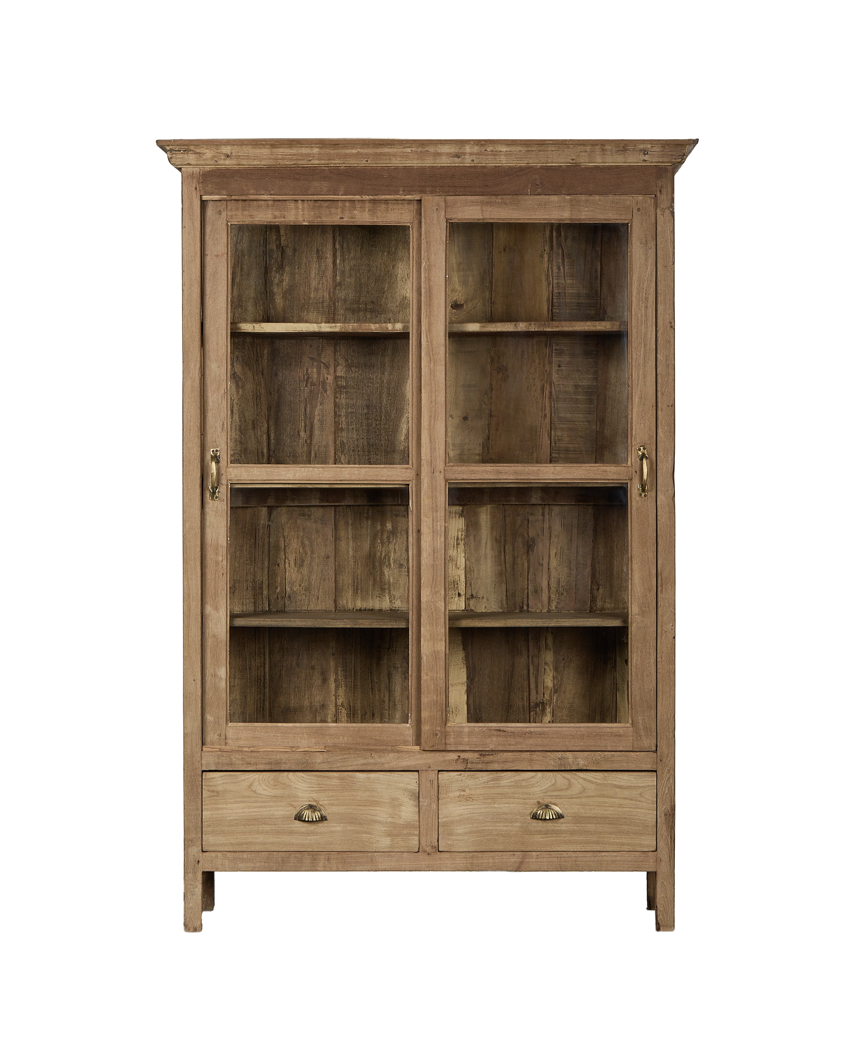 Wood Cabinet - Bleached