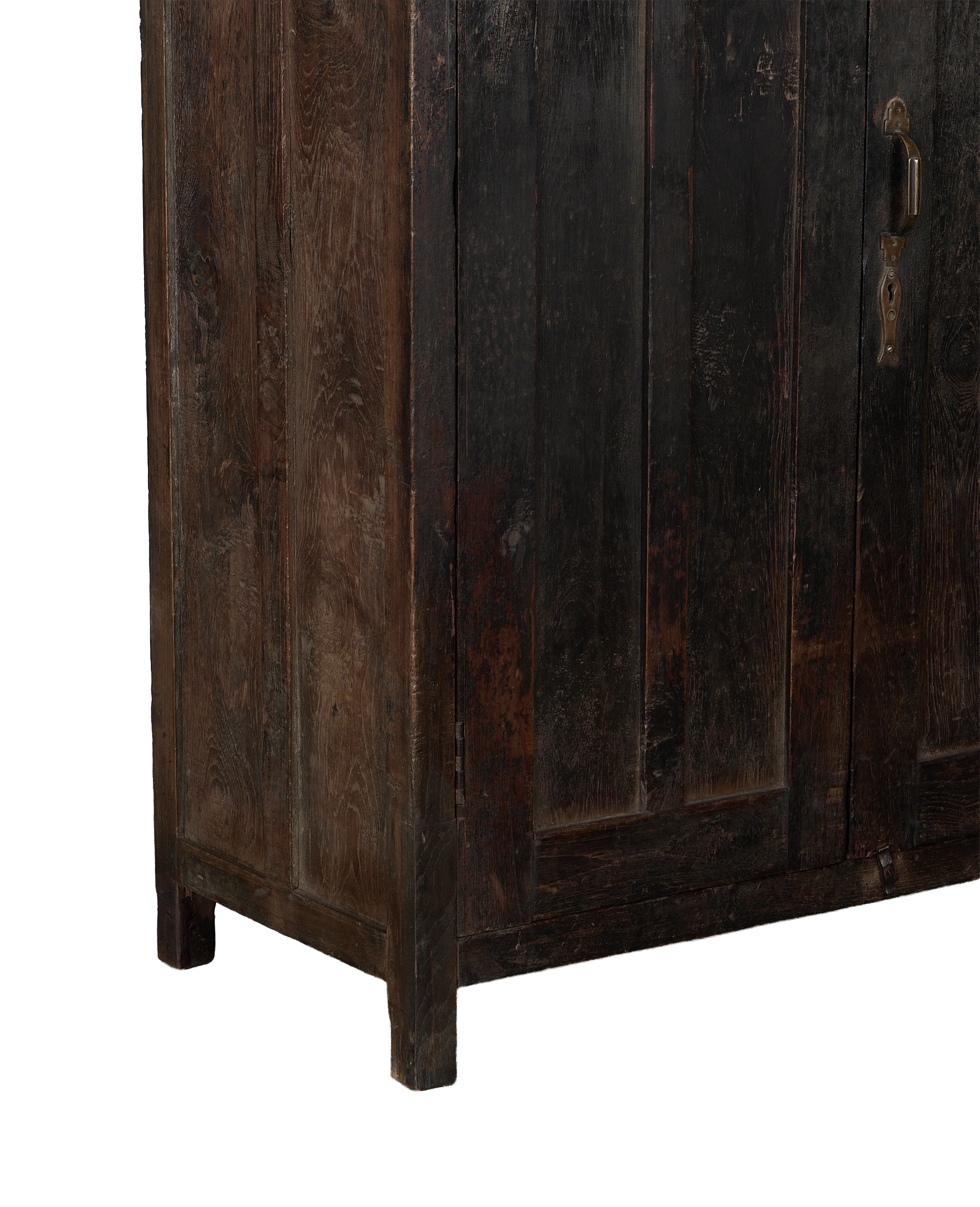 Wood Cabinet - Stained - Image 4