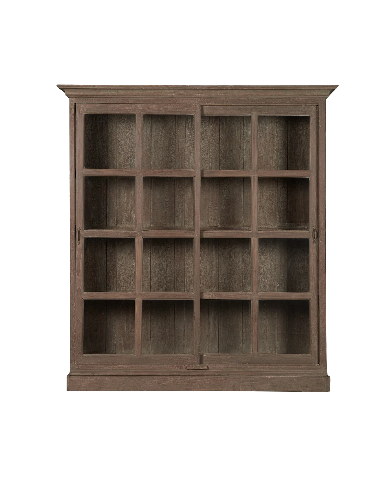 Wood & Glass Cabinet - Natural